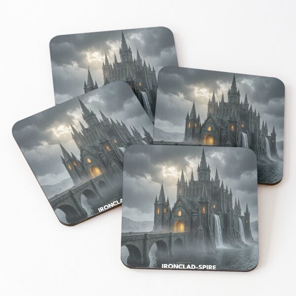 Item preview, Ironclad Spire: The Rain-Drenched Gothic Citadel designed and sold by Ironclad SPIRE.