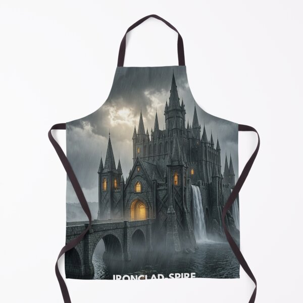 Item preview, Ironclad Spire: The Rain-Drenched Gothic Citadel designed and sold by Ironclad SPIRE.