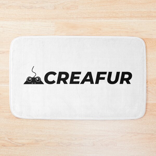 Item preview, CREAFUR Furry Frog Peeping Out Horizontal Logo designed and sold by CREAFUR.
