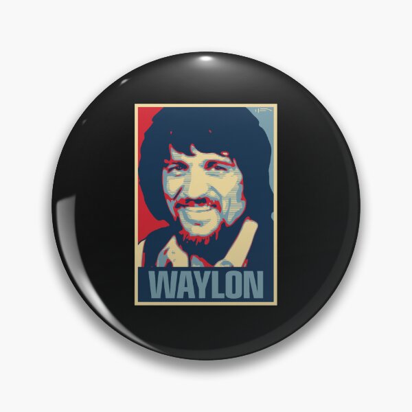 Item preview, Waylon Jennings country music singer designed and sold by edwardstcarmi.