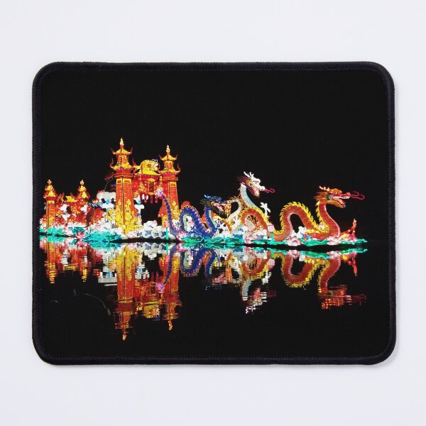 Item preview, Dragon Lanterns on the water designed and sold by MelnDesign.