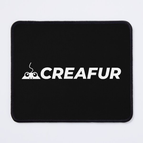 Item preview, CREAFUR Furry Frog Peeping Out Horizontal Logo designed and sold by CREAFUR.