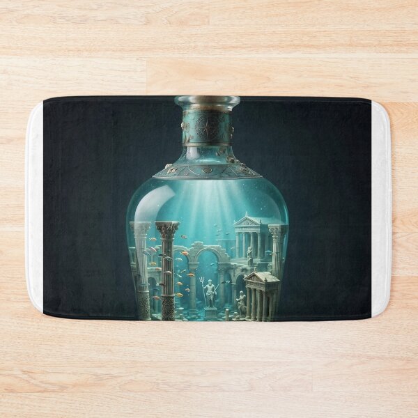 Item preview, The Bottled Atlantis: Underwater Ancient Greek Ruins designed and sold by mayank2401.