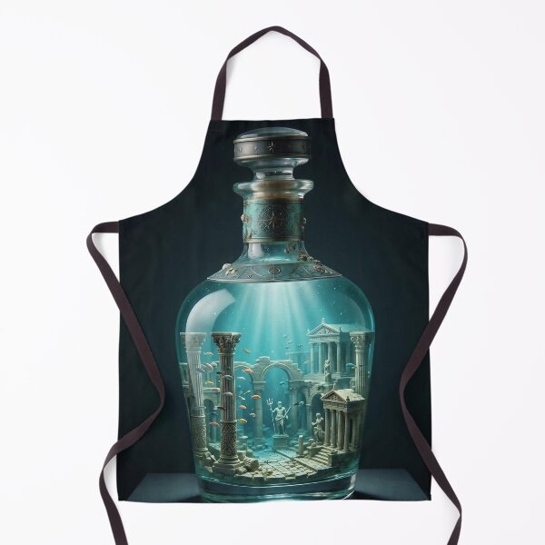 Item preview, The Bottled Atlantis: Underwater Ancient Greek Ruins designed and sold by mayank2401.