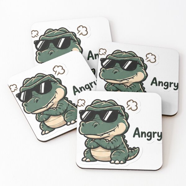 Item preview, an angry dinosaur designed and sold by Mystic & Celestial Art.