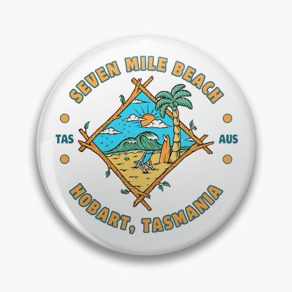Item preview, seven mile beach hobart souvenir  designed and sold by sydney-syder.