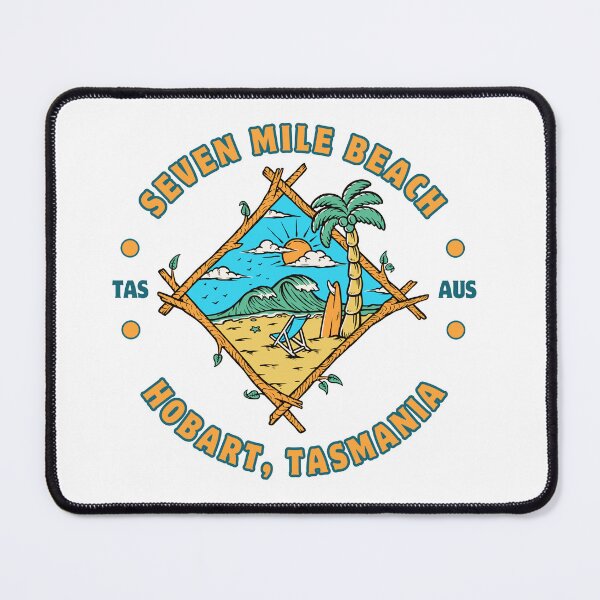 Item preview, seven mile beach hobart souvenir  designed and sold by sydney-syder.