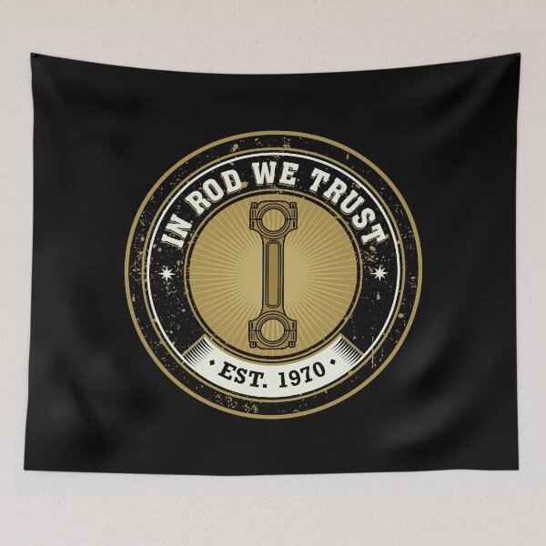 Item preview, In Rod We Trust - Connecting Rod designed and sold by RAS-77.