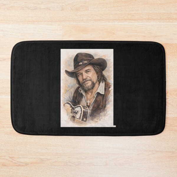 Item preview, Waylon Jennings country music singer designed and sold by edwardstcarmi.