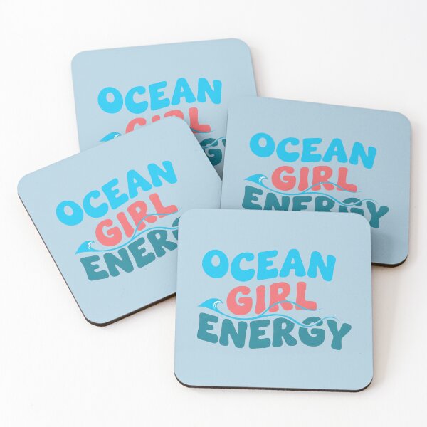Item preview, Ocean Girl Energy – Coastal Identity Typography Design designed and sold by Sea Gem.