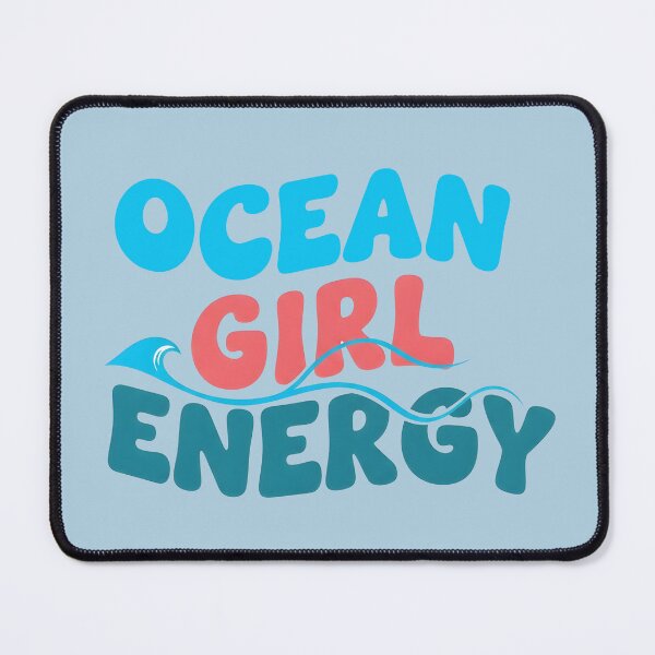 Item preview, Ocean Girl Energy – Coastal Identity Typography Design designed and sold by Sea Gem.
