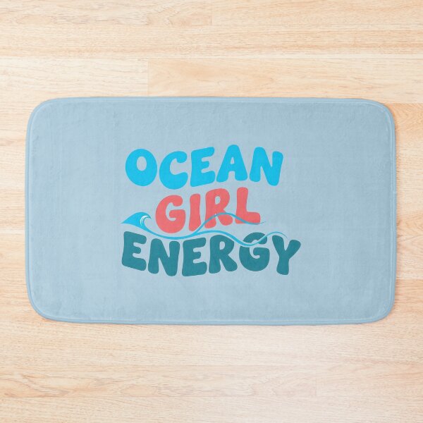 Item preview, Ocean Girl Energy – Coastal Identity Typography Design designed and sold by Sea Gem.