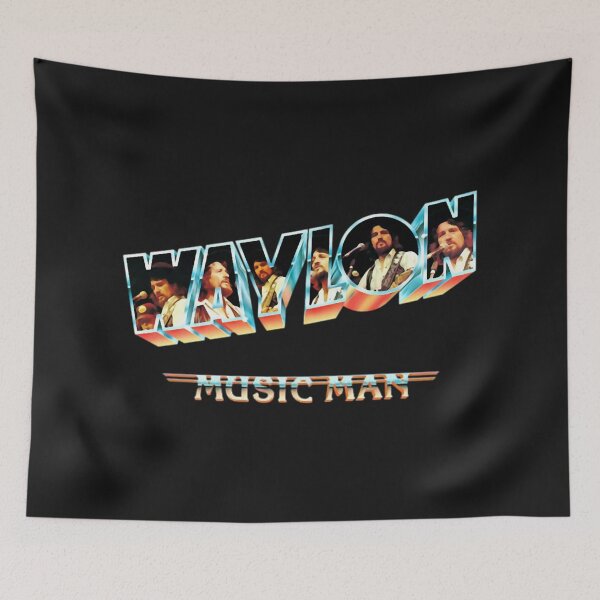Item preview, Waylon Jennings country music singer designed and sold by edwardstcarmi.