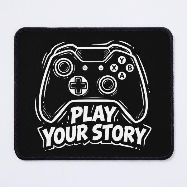 Item preview, Video game controller with gamer phrase designed and sold by Gamershop22025.