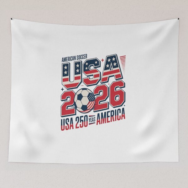 Item preview, USA Soccer 250 Years 1776 -2026 designed and sold by BlassmausArt.