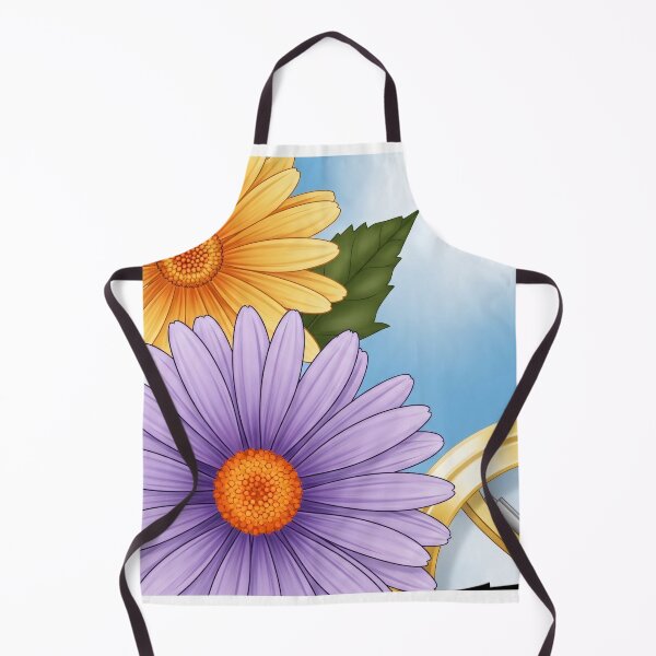 Item preview, Vibrant Floral with Torch and Clockwork Symbol Illustration designed and sold by PixorStudio.