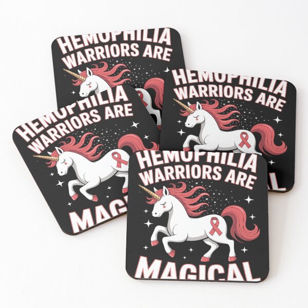 Item preview, Hemophilia Awareness Warrior Patient Haemophilia Unicorn designed and sold by fferomananul.