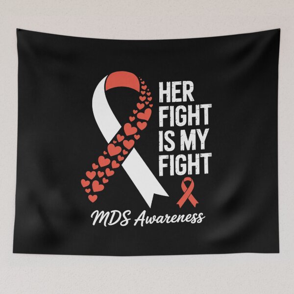 Item preview, Her Fight Is My Fight Myelodysplastic Syndrome MDS Awareness designed and sold by fferomananul.