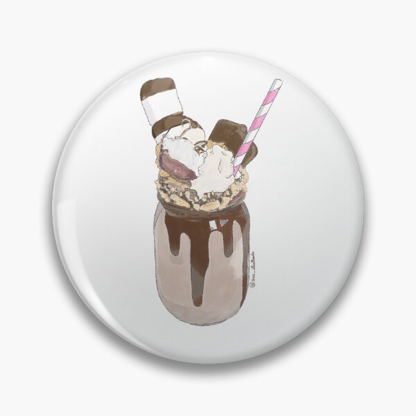 Item preview, chocolate milkshake designed and sold by arailustrada.