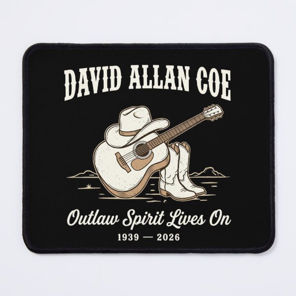 Item preview, David Allan Coe Outlaw Spirit Lives On 1939 2026 designed and sold by ShopVelona.