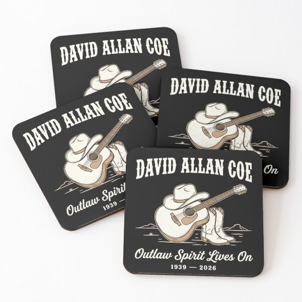 Item preview, David Allan Coe Outlaw Spirit Lives On 1939 2026 designed and sold by ShopVelona.