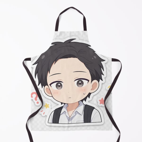 Item preview, Cute Confused Anime Boy Sticker | Chibi Reaction designed and sold by rajaansariT.