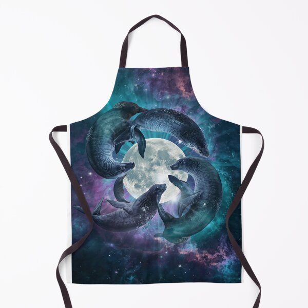 Item preview, Elephant Seal Lover Galaxy Moon Wildlife Animal Zoologist designed and sold by Feather Art.