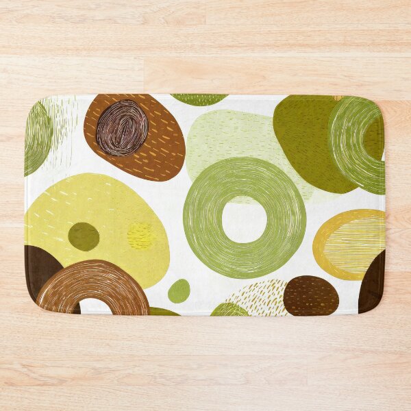 Item preview, Boho Olive-Green, Yellow, And Brown Abstract Designs designed and sold by DEC02.