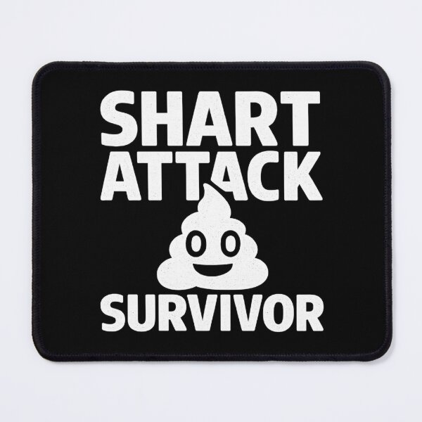 Item preview, Shart Attack Survivor, Funny Shart designed and sold by Vintagemashup.