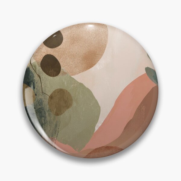 Item preview, Boho Earth Tones, Sage, Salmon-Pink Aesthetic Abstract designed and sold by DEC02.