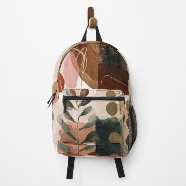 Item preview, Boho Earth Tones, Sage, Salmon-Pink Aesthetic Abstract designed and sold by DEC02.