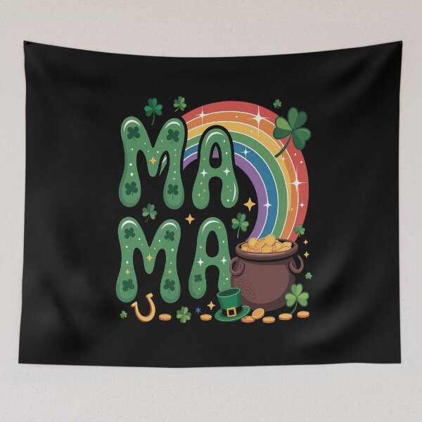 Item preview, Mama St Patricks Day Mom Irish Shamrock designed and sold by fferomananul.