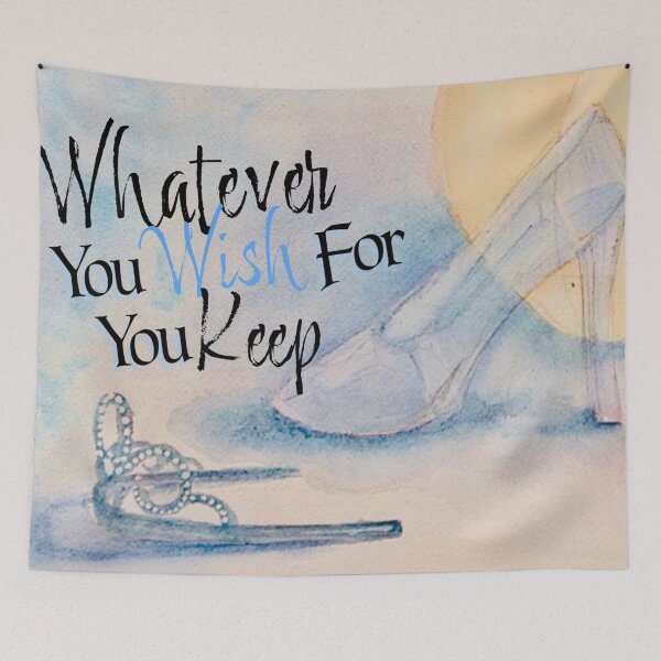 Item preview, Cinderella Story - Whatever You Wish For You Keep CARD designed and sold by MyBottomShelf.