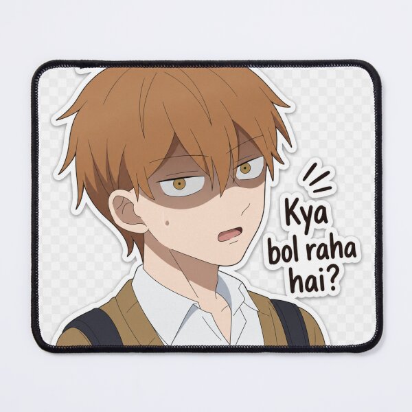 Item preview, Kya Bol Raha Hai Anime Sticker | Confused Funny Reaction designed and sold by rajaansariT.