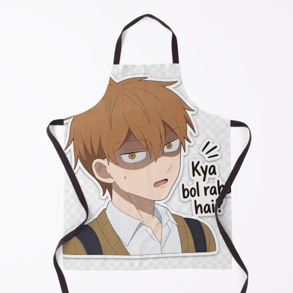Item preview, Kya Bol Raha Hai Anime Sticker | Confused Funny Reaction designed and sold by rajaansariT.