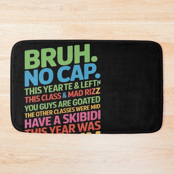 Item preview, Bruh No Cap This Year Ate Last Day Of School Teacher Fun Vib designed and sold by VinhSinh.