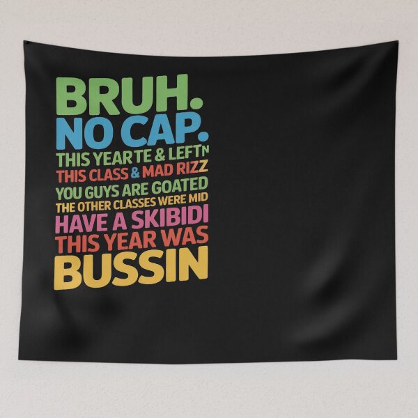 Item preview, Bruh No Cap This Year Ate Last Day Of School Teacher Fun Vib designed and sold by VinhSinh.