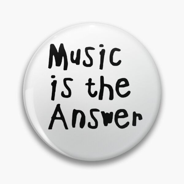 Item preview, Music is the Answer designed and sold by ConcreteSaint.