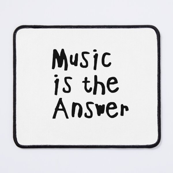 Item preview, Music is the Answer designed and sold by ConcreteSaint.