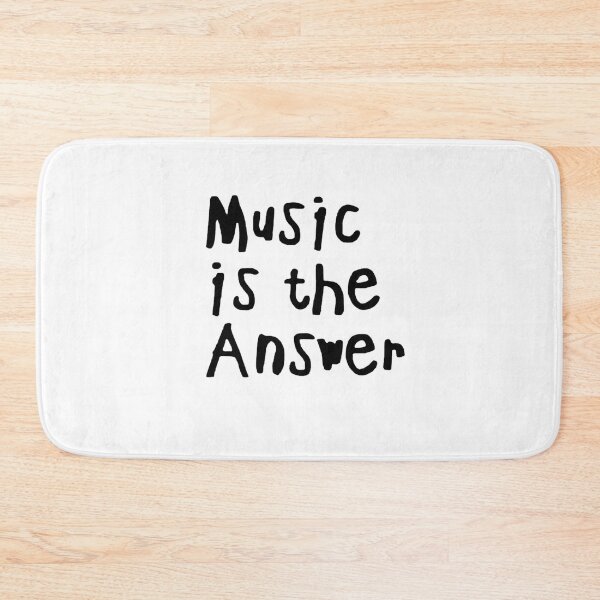 Item preview, Music is the Answer designed and sold by ConcreteSaint.