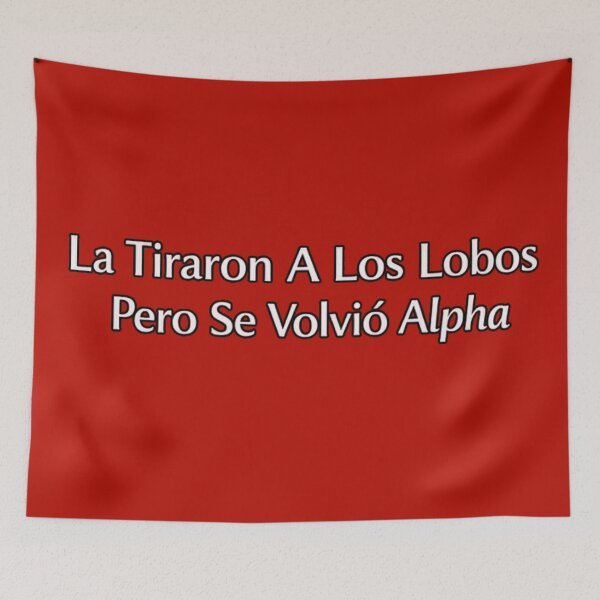 Item preview, Thrown to the Wolves - She Became Alpha Statement designed and sold by Urban-InkStudio.