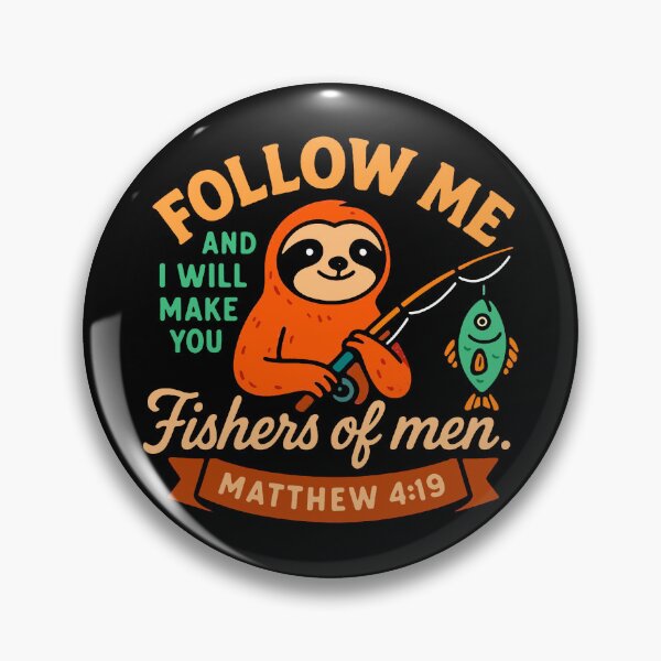 Item preview, Matthew 4:19 Follow me and I will make you fishers of men designed and sold by plushism.