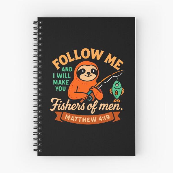 Item preview, Matthew 4:19 Follow me and I will make you fishers of men designed and sold by plushism.