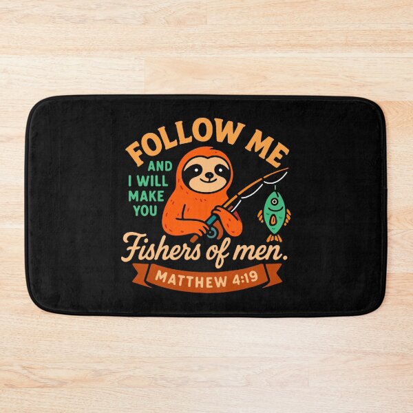 Item preview, Matthew 4:19 Follow me and I will make you fishers of men designed and sold by plushism.