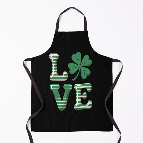 Item preview, St Patricks day love with heart and shamrock clover designed and sold by fferomananul.