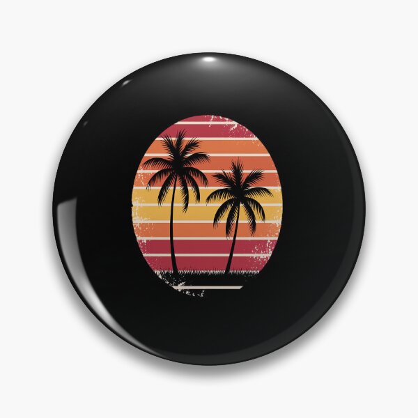 Item preview, Sunshine Summer Vibes Palm Trees Beach Retro Tropical Summer designed and sold by fferomananul.