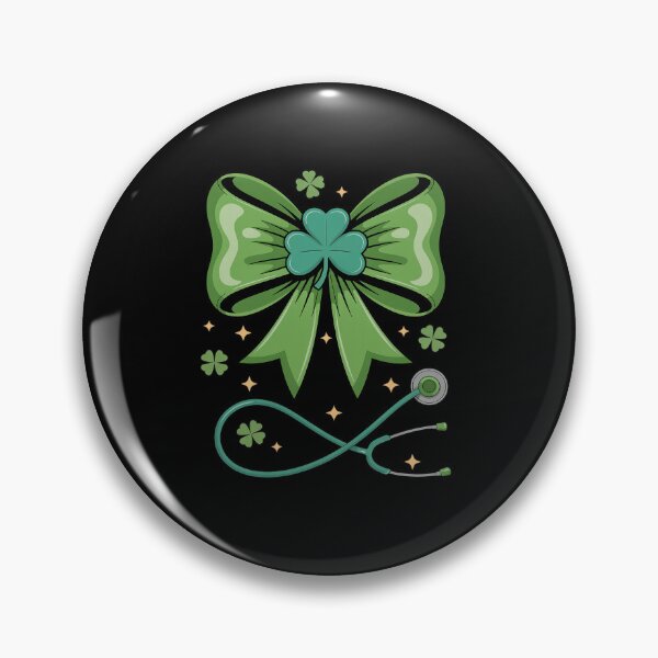Item preview, St Patricks Day Nurse Heartbeat Saint Pattys Scrub Top Women designed and sold by fferomananul.