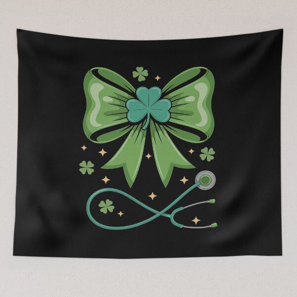 Item preview, St Patricks Day Nurse Heartbeat Saint Pattys Scrub Top Women designed and sold by fferomananul.