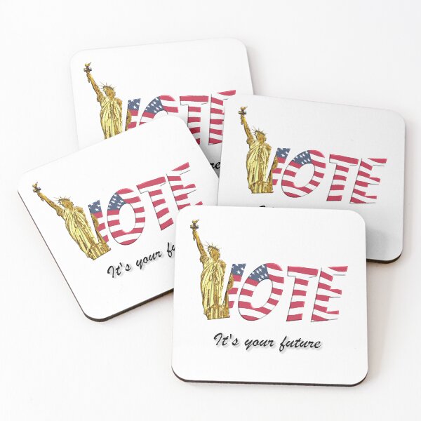 Item preview, Let's Vote Transparent Background designed and sold by artsygenarian.