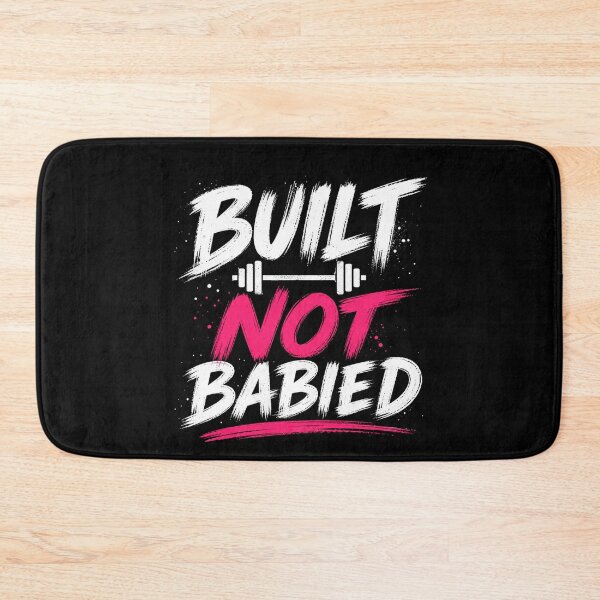 Item preview, Built Not Babied Gym Motivation Shirt designed and sold by StoryInCode.